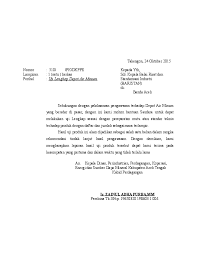 Doc Surat Pengantar Uji Lab 2015 Yudi Budianto Academia Edu