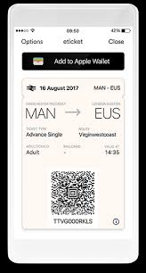 Download Hd Eticket Trainline Uk Apple Wallet Transparent Png Image Nicepng Com