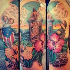 Puerto Rico Puerto Rico Tattoo Cuban Tattoos Sleeve Tattoos