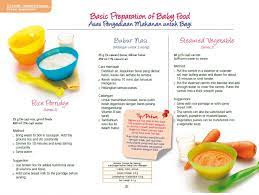 Berikut ini beberapa resep untuk memenuhi kebutuhan gizi sang buah hati bunda yang masih berumur 6 bulan. Makanan Pertama Bayi Ketika 6 Bulan Food Fruit Tips