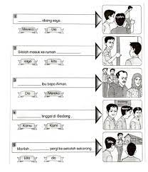 B) kata ganti nama diri kedua. Kata Ganti Nama Diri Activity
