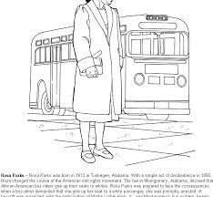 The montgomery bus boycott was a social and political movement versus the system of racial segregation on alabama's public transit. Rosa Parks Bus Coloring Pages Novocom Top