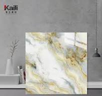 60X60cm Polished Glazed Look Ceramic Floor Tile Golden Vein White Tile Home  Interior Wall Floor Use Best Price