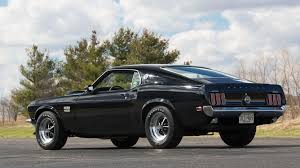 1969 Ford Mustang Boss In Raven Black Kk 1808 Mustang Dream Cars Ford Mustang Gt