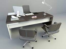 Favorite this post may 7 free place to dump dirt Office Desk And Chairs 3d Model Free C4d Models