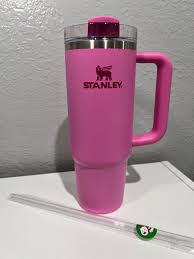 China 30oz Stanley Pink Peony Tumblers