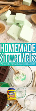 This Shower Melts Recipe Is Similar To Homemade Shower Soothers These Diy Shower Steamers Is Great If Shower Soother Diy Bath Products Homemade Bath Products
