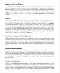 FREE 9+ Argumentative Essay Samples In PDF | MS Word | Argumentative Essay,  Writing Argumentative Essays, Writing A Persuasive Essay
