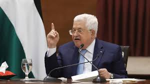 Israeli prime minister benjamin netanyahu shook hands with palestinian authority president mahmoud abbas at the funeral of. Palestinian Leader Abbas Ends All Agreements With Israel Us