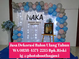 Tenda dan perlengkapan acara dekorasi wedding dekorasi kamar tidur dekorasi aqiqah dekorasi khitanan make up wedding baju penganten baju profesi dan adat untuk anak & paud fotografer. 35 Terbaik Untuk Dekorasi Aqiqah Sederhana Dengan Balon House On Street