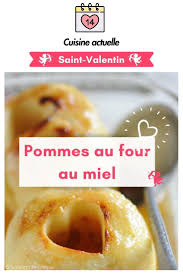 Pommes Au Four Au Miel Recettes Recette Pommes Au Four Repas Amoureux Alimentation