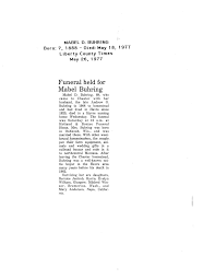 Liberty County Obituaries