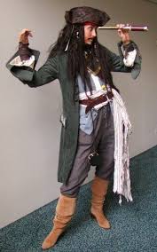 Sail to the world's end as a pirate of the caribbean by creating your own jack sparrow costume for halloween and cosplay. Captain Jack Sparrow Jack Sparrow Halloween Costume Jack Sparrow Costume Jack Sparrow Fancy Dress