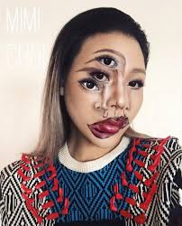 Stunning surrealistic faces created by Canadian makeup artist Mimi Choi.  😲😲😲