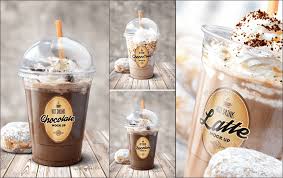 Free 4 Psd Mockup Of Coffe Cup