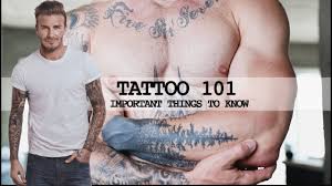 Tattooing 101 is the worlds first and only complete online tattoo education program. Tattoo 101 David Beckham S Secret To Long Lasting Tats Youtube