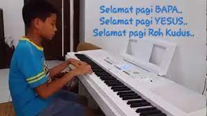 Selamat Pagi Bapa Piano By Nathanael Youtube