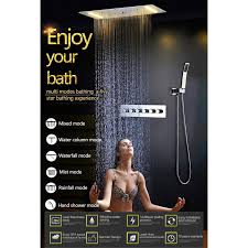 Experience the highest level of luxury with a state of the art shower system from dornbracht. Luxurious Shower Systems Rain Shower System For Sale Online Cascada Showers