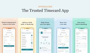 It provides the facility to enter time through a click and drop on the timesheet. Introducing The Trusted Timecard App Trusted Health