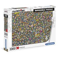 Clementoni marvel 1000 piece impossible jigsaw puzzle. Clementoni Mordillo Impossible Puzzle 1000 Pieces Multicolor Kidinn