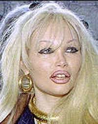 In the original version, she tells lolo, that he is not old enough to swim yet. Lolo Ferrari