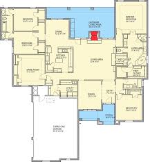 Jack and jill bathrooms save money and provide privacy for the different genders in your home. Game Room And A Study 100013shr Architectural Designs House Plans