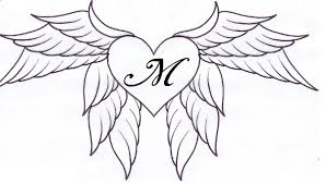 Enjoy this video to draw your favorite cartoon characters using cartoon drawing and sketching supplies given below. Heart With Wings Drawing Easy Novocom Top