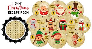 Solve the puzzles and get the clues to help santa make his deliveries and learn how to say merry christmas all over the world in this free christmas virtual escape room. Diy Christmas Escape Room Plan Step By Step Instructions