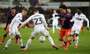 Enjoy the match between swansea city and manchester city taking place at england on february 10th, 2021, 1:30 pm. Swansea Vs Manchester City Live Score Lineups And Updates Fa Cup Quarter Final Daily Mail Online