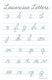 In english handwriting, it is very i. Lettering Cursive Intro To American Cursive Script Alphabets In 2021