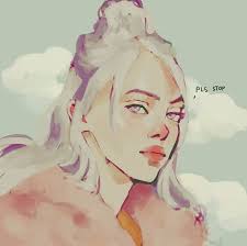 билли айлиш You Should See Me In A Crown Pin By Eli On Illustration Sketches Instagram Billie