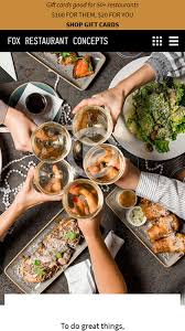 Tanger outlets at foxwoods (all stores and. Fox Restaurant Concepts Mobile Report