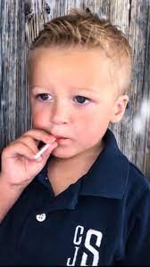 My Sons First Big Boy Haircut Colton Is 2yo Boys Haircuts Toddler Boy Haircuts Little Boy Hairstyles