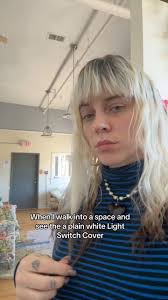 Me when I walk into a space and see a plain white light switch or outlet  cover!