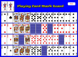 Playing Card Mark Board by Yali Software