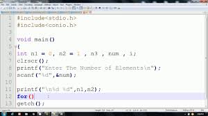 Fibonacci Series Program In C Language Hindi Fibonacci Language Programming