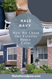 Maybe you would like to learn more about one of these? Hale Navy How We Chose Our Exterior Paint Color