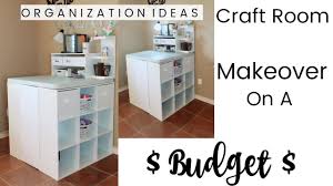 Looking for craft room ideas? Craft Room Makeover On A Budget Organization Ideas Youtube