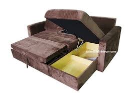 This priscilla chocolate sofa is proudly made in the usa by yuan tai furniture. Sleeper Sofa With Chaise And Storage Ideas On Foter