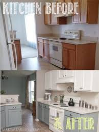 Earlier This Year I Took On A Project That Transformed Our Ordinary Kitchen Into A Beautiful Bright Spot I Rustoleum Cabinet Kitchen Renovation Home Remodeling