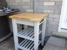 The result is a functional workstation where you can store your. Airplay Ikea Butcher S Block Ikea Hackers