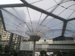 Light Weight Etfe Membrane In The Shopping Center Architecture Shade Structure Building Design