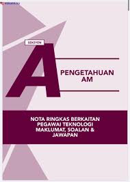 Bagaimana struktur soalan seksyen pengetahuan am spa? Topik Pengetahuan Am Berkaitan Dasar Jawatan Pegawai Teknologi Maklumat F41