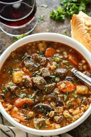 Slow Cooker Beef Barley Stew A Farmgirl S Dabbles