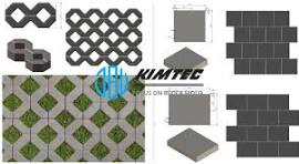 hollow block mold pavers interlocking bricks mould ...