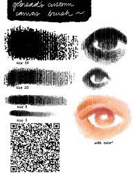 Информация о варианте и стоимости. Qr Code For My Custom Canvas Brush Ibispaintx