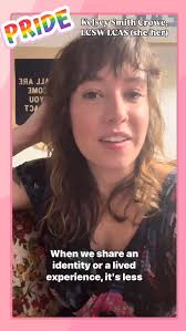 Next up in our Pride series, staff therapist Kelsey Smith Crowe, LCSW LCAS  (she/her) discusses what being an LGBTQIA+ person working with LGBTQIA+  people means to her. 🏳️‍🌈✨🏳️‍⚧️, #lgbtqtherapists ...