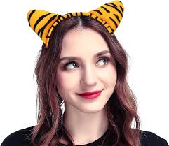 Amazon.com: Liatunou Tiger Headband,Tiger Costume Headwear Cute Tiger Ears  for Halloween Christmas Party Favor Birthday Gift : Toys & Games