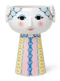 Eva Vase H 23 cm Pink Bjorn Wiinblad