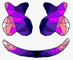 Marshmello Logo Png Cara De Marshmello De Roblox Transparent Png Kindpng